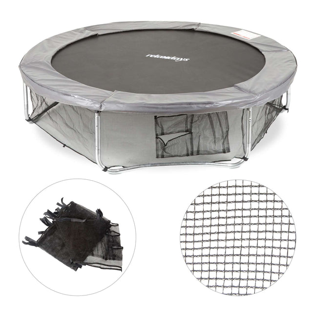 Safety net stand trampoline