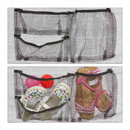 Safety net stand trampoline