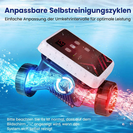 Saltwater Pool Chlorinator – Self-Cleaning, 11-22 m³ Capacity