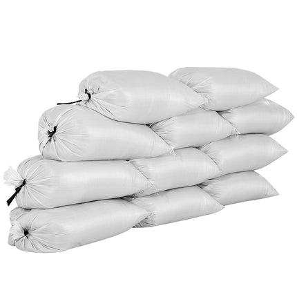 Sandbags 200 Pack, 40 x 66 cm Polypropylene With Ties