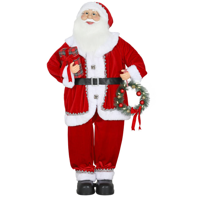 Santa Claus Christmas Decoration, 120cm, Sound-Activated