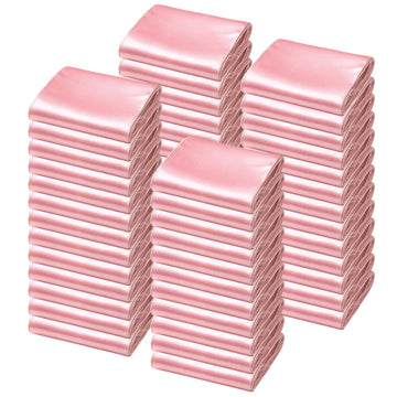 Satin Chair Sashes, 100 Pack, Rose Gold, 7 x 108 Inch
