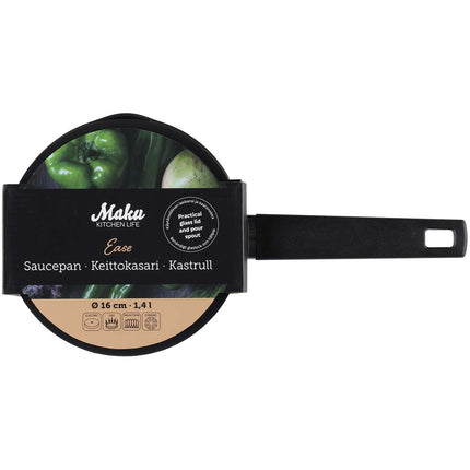Saucepan with Lid, 16 cm, 1.4 L Capacity