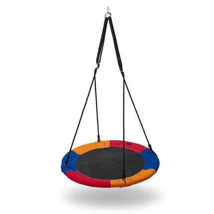 Saucer Swing, Blue-Red-Orange, Outdoor Play, 40""