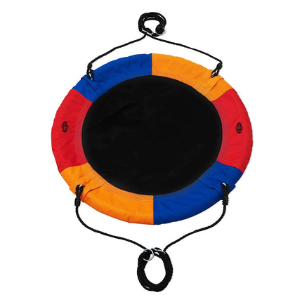 Saucer Swing, Blue-Red-Orange, Outdoor Play, 40""