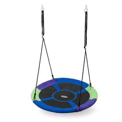 Saucer Swing, Green-Blue, Outdoor Play, 40-Inch