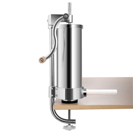 Sausage Stuffer 3kg Stainless Steel with 4 Nozzles
