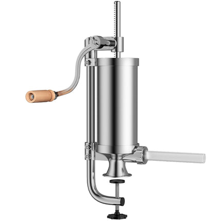 Sausage Stuffer Machine, Stainless Steel, 1.5 kg Capacity