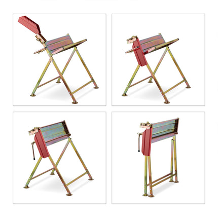 Saw stand with chainsaw holder