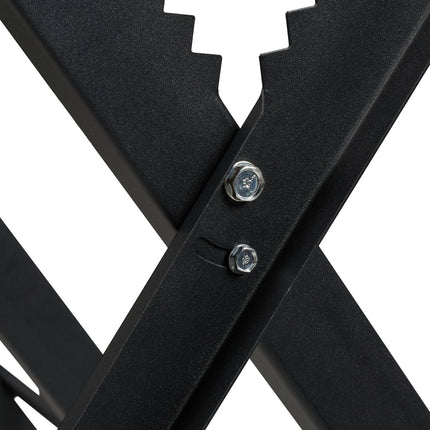 Saw trestle in metal