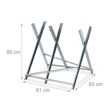 Saw trestle metal