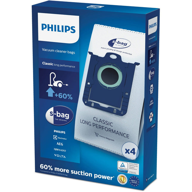 S-bag Vacuum cleaner bags Philips Original New S-bag