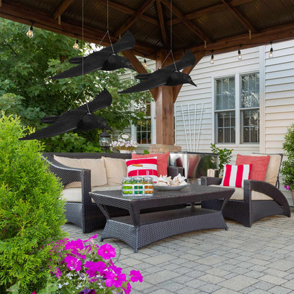 Scarecrow Crow Set of 3