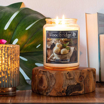 Scented Candle, 130-Hour Burn, Dual Cotton Wicks