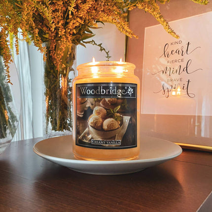 Scented Candle, 130-Hour Burn, Dual Cotton Wicks