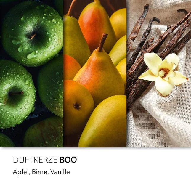 Scented Candle, 300g Jar, Fruity & Sweet Aromas
