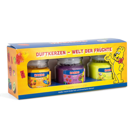 Scented Candle Gift Set – 3 Glass Jar Candles