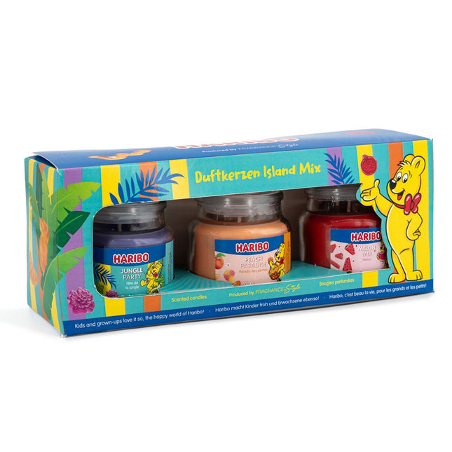 Scented Candle Gift Set – 3 Glass Jar Candles