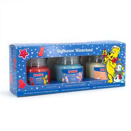 Scented Candle Gift Set – 3 Glass Jar Candles