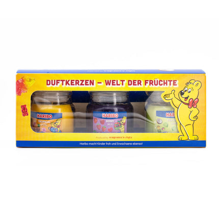 Scented Candle Gift Set – 3 Glass Jar Candles