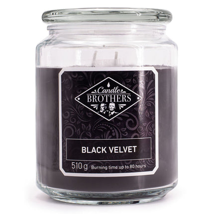 Scented Candle, Glass Jar, Dual Cotton Wicks