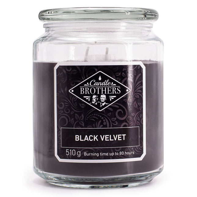 Scented Candle, Glass Jar, Dual Cotton Wicks