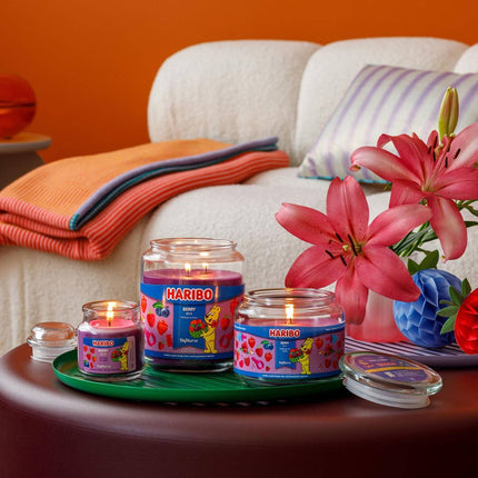 Scented Candle Jar, 300g – Fruity & Sweet Aromas