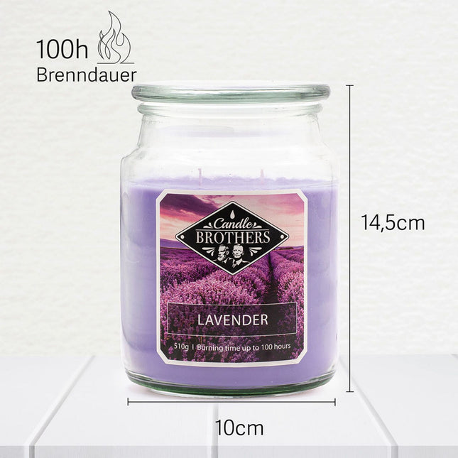 Scented Candle with Cotton Wicks for Relaxation