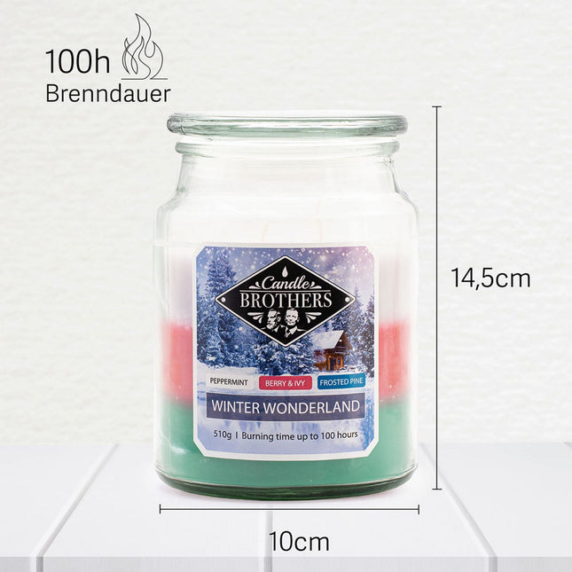 Scented Candle with Dual Wicks – Long-Lasting Fragrance