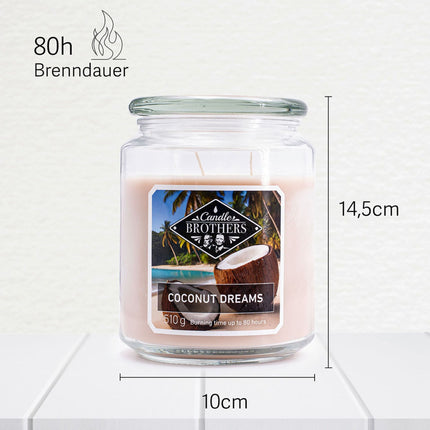Scented Candle with Two Wicks – Long-Lasting Fragrance
