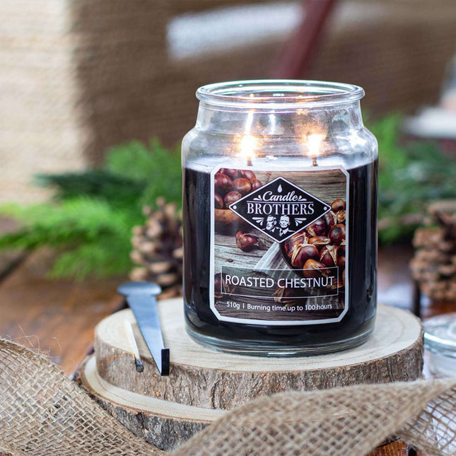 Scented Candle with Two Wicks for Relaxation & Ambiance