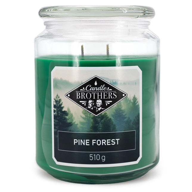 Scented Candle with Two Wicks for Relaxation