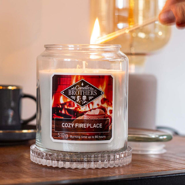 Scented Candle with Two Wicks for Relaxation