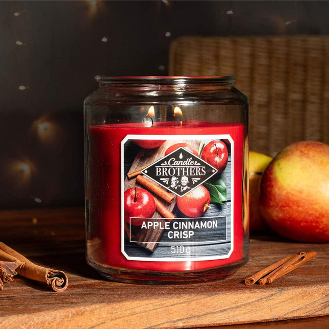 Scented Candle with Two Wicks for Relaxation