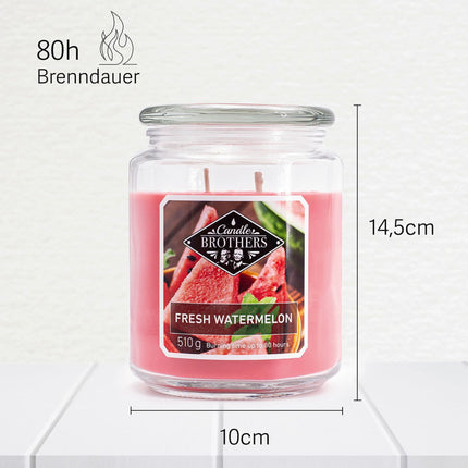 Scented Candle with Two Wicks for Relaxation