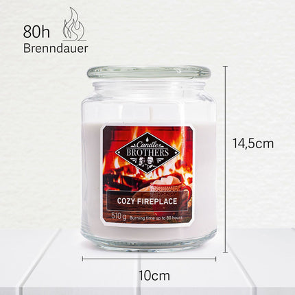 Scented Candle with Two Wicks for Relaxation
