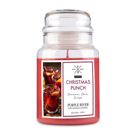 Scented Soy Candle – 140-Hour Burn Time