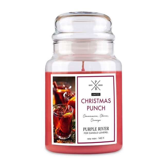 Scented Soy Candle – 140-Hour Burn Time