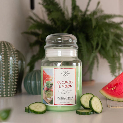 Scented Soy Candle, 140-Hour Burn Time