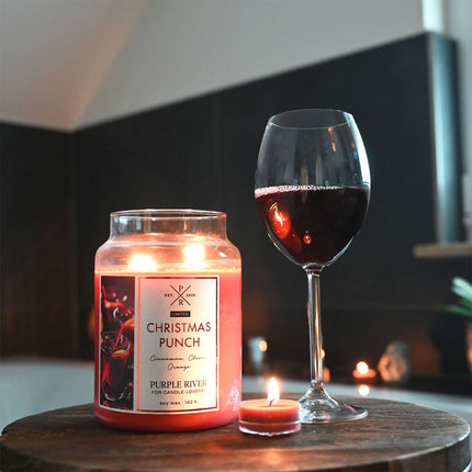 Scented Soy Candle – 140-Hour Burn Time