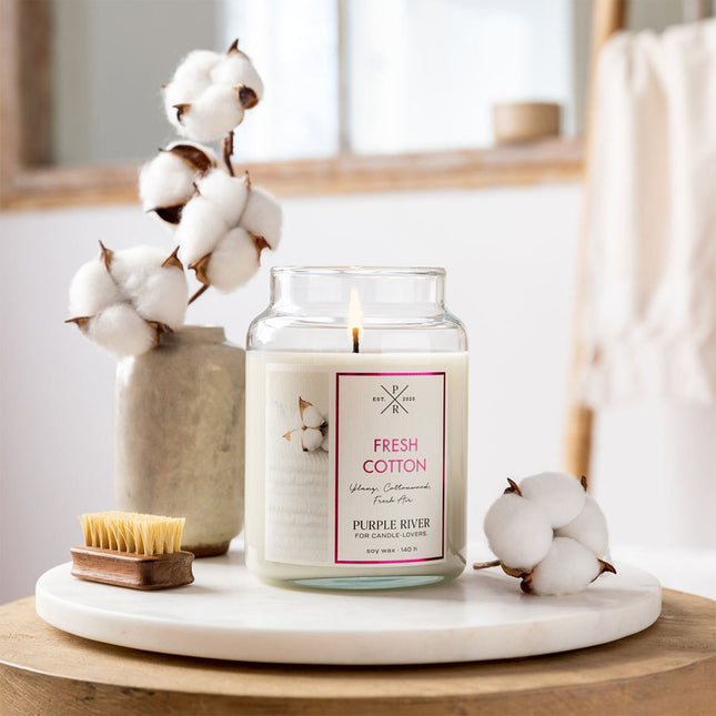 Scented Soy Candle, 140-Hour Burn Time