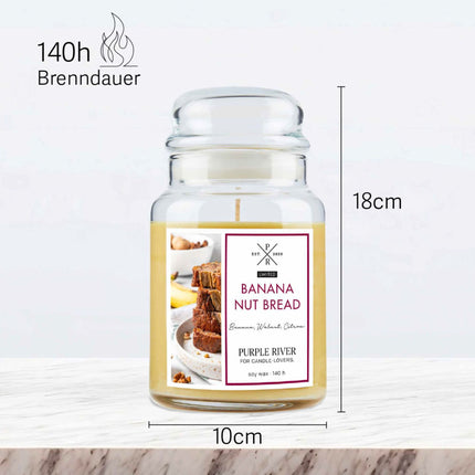 Scented Soy Candle, 140-Hour Burn Time