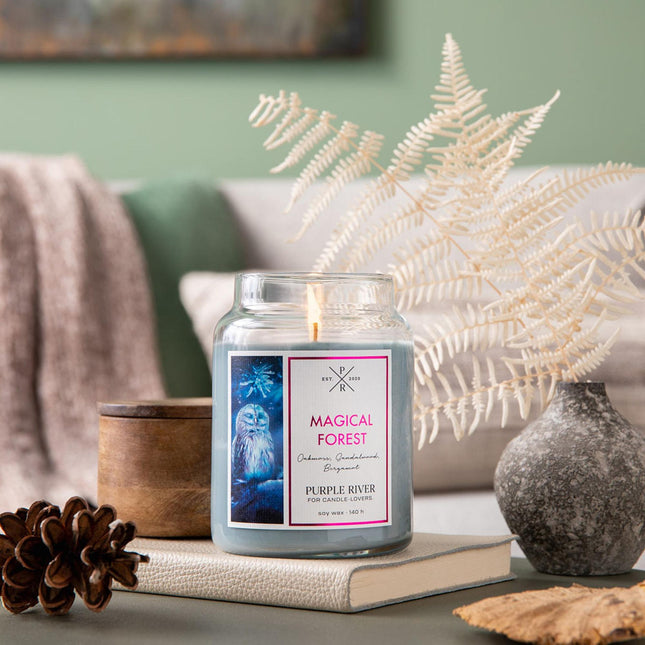 Scented Soy Candle, 140-Hour Burn Time