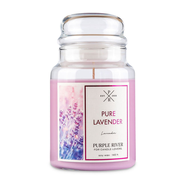 Scented Soy Candle – 140-Hour Burn Time