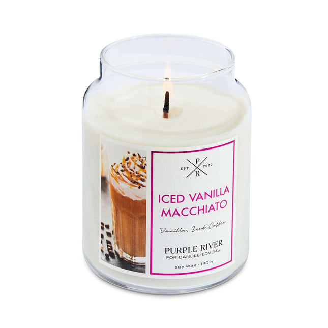 Scented Soy Candle – 140-Hour Burn Time