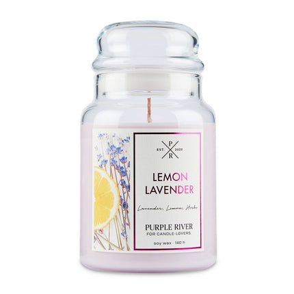 Scented Soy Candle – 140-Hour Burn Time
