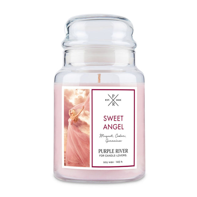 Scented Soy Wax Candle, 140-Hour Burn Time