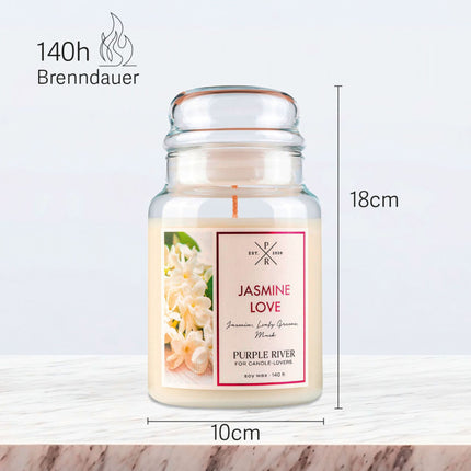 Scented Soy Wax Candle, 140-Hour Burn Time