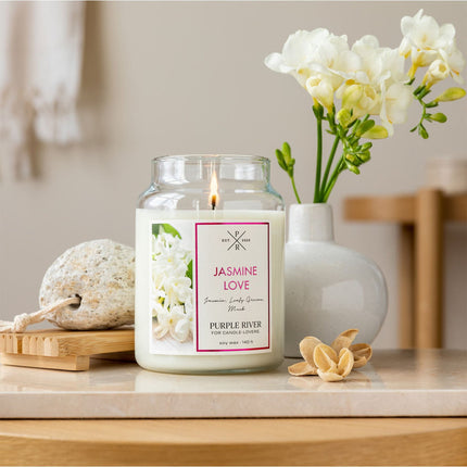 Scented Soy Wax Candle, 140-Hour Burn Time