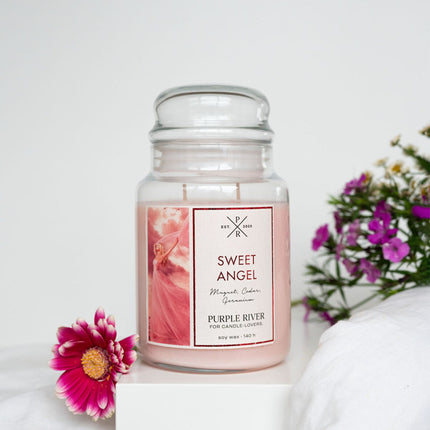 Scented Soy Wax Candle, 140-Hour Burn Time